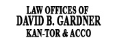 LAW OFFICES OF DAVID B GARDNER